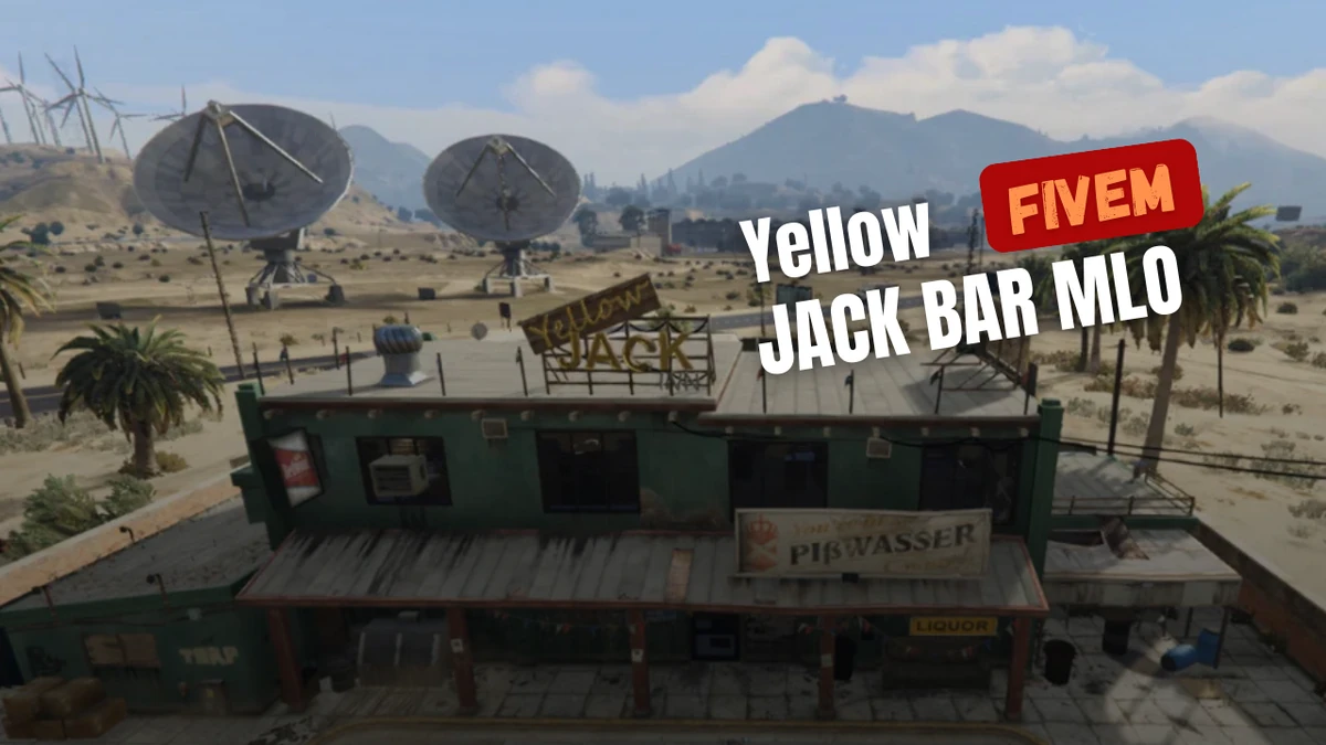 Yellow Jack Bar (FiveM) MLO/YMAP